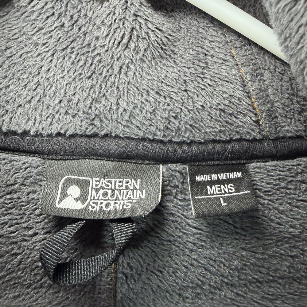 Eastern Mountain Sports Full Zip Fleece Lined Hooded Jacket Mens Large Brown - Picture 7 of 15